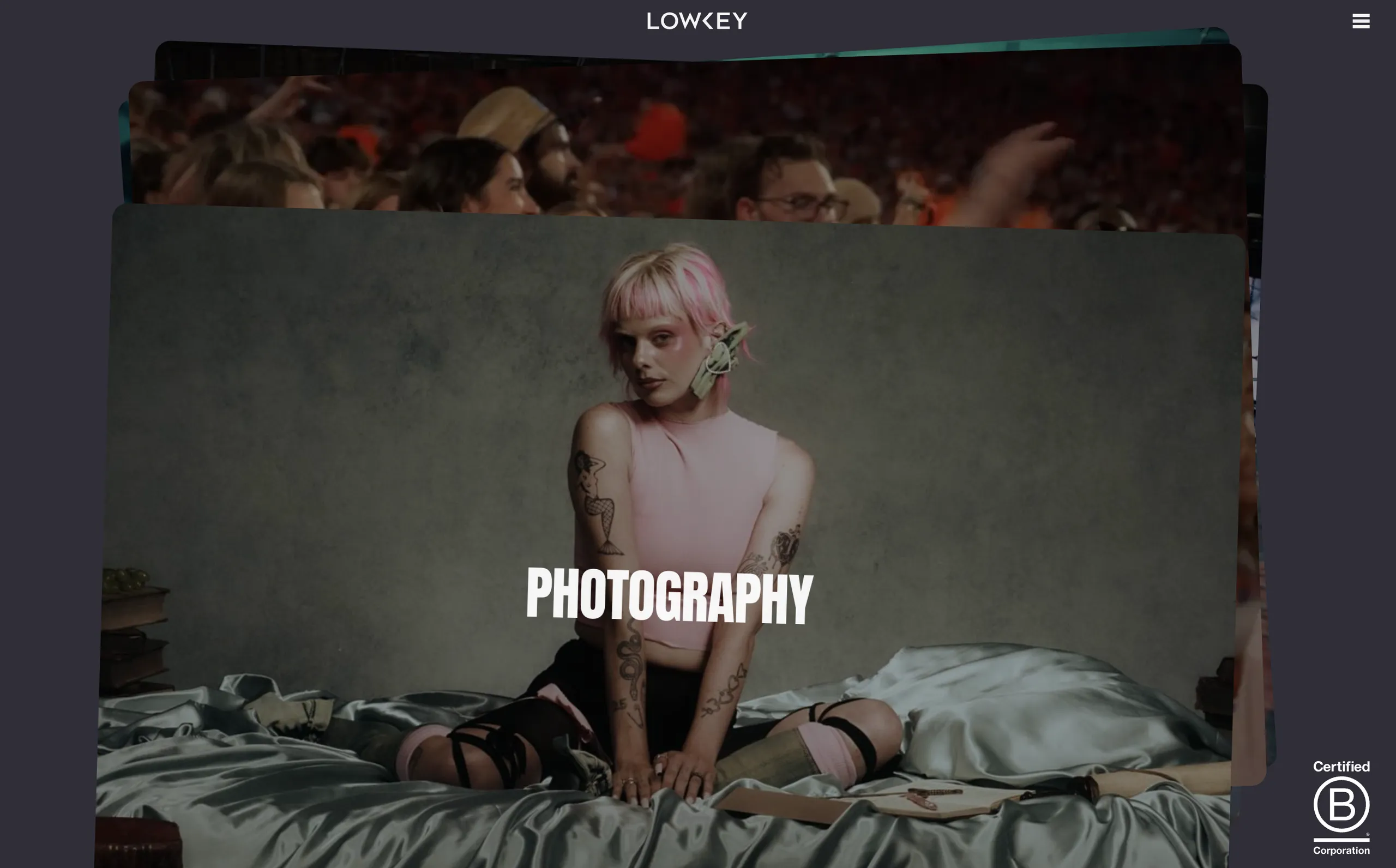 Lowkey Films website by Sam Hills - Custom Webflow Development